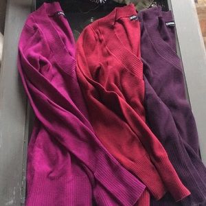 Express V Neck Sweater Lot
